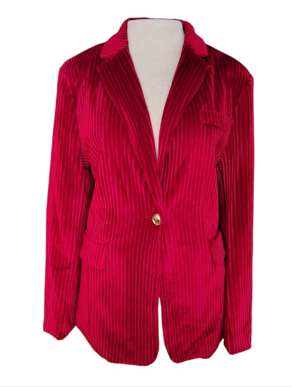 NWT YUNCLOS Corduroy Jacket Blazer